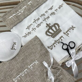 חלאקה פשתן בז דגם איתן